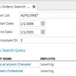 How to set default values for search screen parameters in LightSwitch