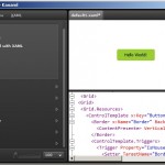 Quick way to edit and preview XAML Snippets using Kaxaml